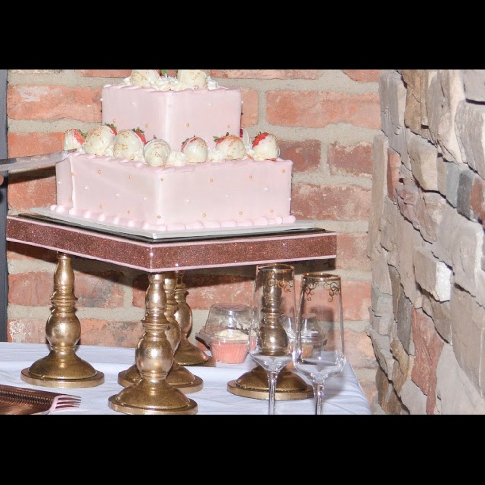 Square Cake Plate